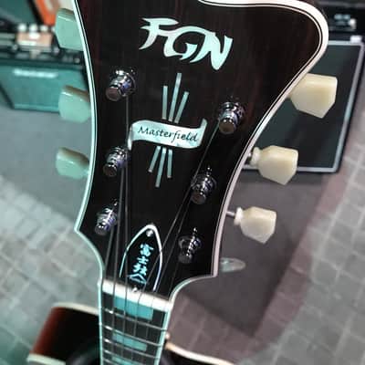 Guitarra de caja Fujigen FGN Masterfield Jazz HH Jazz Burst image 12