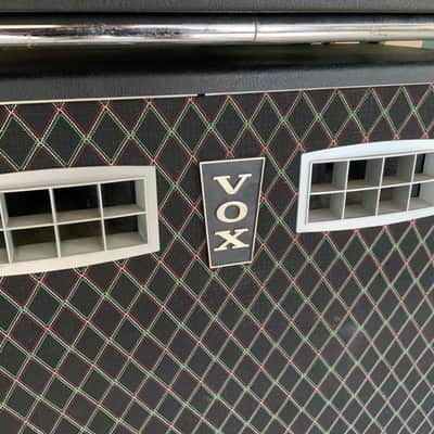 Vox Series 90 V130 & V133 1969 head & 4x12 Bulldog loaded cab troley, fully serviced condition image 3
