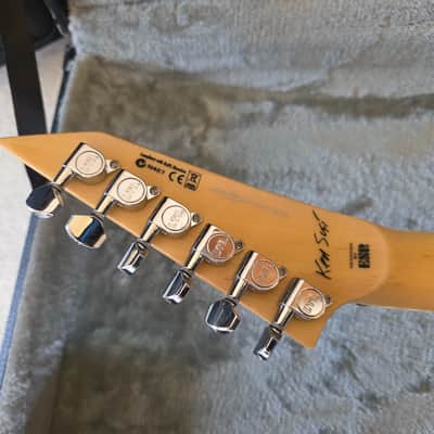 ESP LTD KS M-6 Evertune Ken Susi Signature Metallic Silver image 5