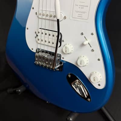 Fender Standard Stratocaster HSS Electric Guitar Aqua Marine Metallic (238) image 8