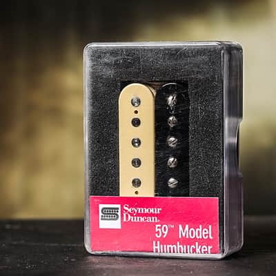 Seymour Duncan SH-1 59 Neck Reverse Zebra Humbucker Pickup PAF Les Paul image 1