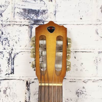 Tempo Classical Guitar w/Hard Case *PROJECT* image 4