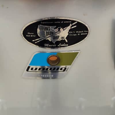 Ludwig 4pc Drum Kit - 12, 13, 16, 24 Silver Silk image 13