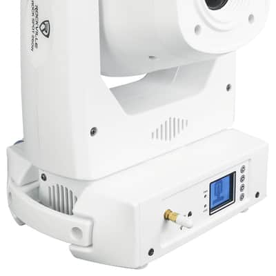 Rockville ROCK SPOT 260W White Moving Head Wireless DMX DJ Spot/Prism/Gobo Light image 3