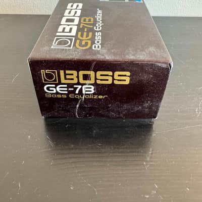 Boss GE-7B Bass Equalizer (1987) - Black Label - Made in Japan - Excellent ! image 10