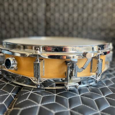 Ludwig Rocker Elite 3x13" Piccolo Maple Snare Kit with Bells Natural Maple & case! Must go! Ships fast & FREE! image 7