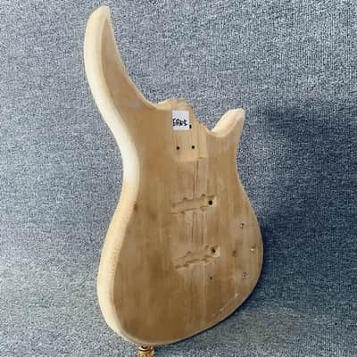 Solid Basswood Bass Guitar DIY Project Body image 2