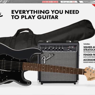 SQUIER - Affinity Series Stratocaster HSS Pack  Laurel Fingerboard  Charcoal Frost Metallic  Gig Bag  15G - 230V EU - 0372821669 image 2