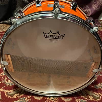 O.C.D.P USA Custom 7x14 8 ply Maple 2000’s - Safety Orange image 2