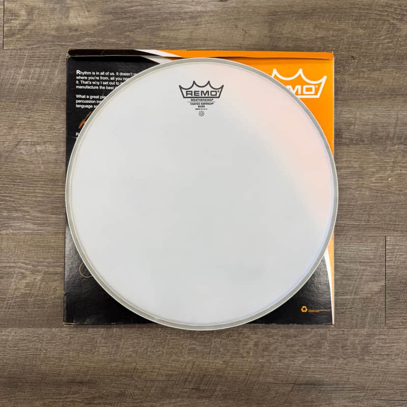 NOS Remo Emperor Coated 16" Bass Drum Head image 1