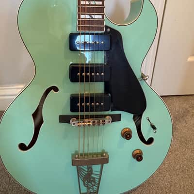 Dean Hollowbody, Maple Top, Sea Foam Green image 3