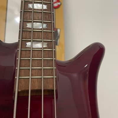 Spector NS-4CR owned by PJ Farley , Trixter, Fozzy, etc ? - Red wine quilted image 8