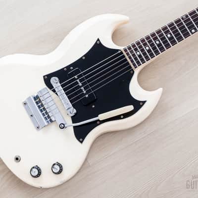 1967 Gibson SG Junior Vintage Guitar Polaris White w/ Case image 1