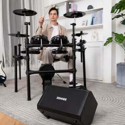 Donner Electric Drum AMP 80-Watt Wireless DDA-80 image 10