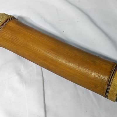 Hand Made Bamboo Slit Drum - Tongue Drum - Teponaztli image 4