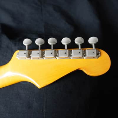 Fender Japan JV Stratocaster ST62-65 LH (1983) MIJ Fujigen – Vintage White, Left-Handed image 12