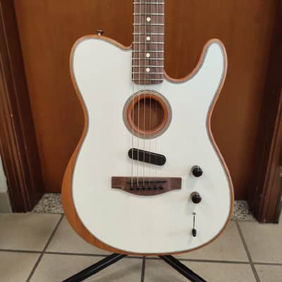 Fender Acoustasonic Player Telecaster 2021 - Present - Arctic White image 2