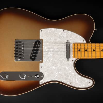 2022 Fender American Ultra Telecaster MN - Mocha Burst | USA Maple Fretboard Noiseless Pickup Compound Radius Locking Tuner 3.38kg | CoA OHSC image 4