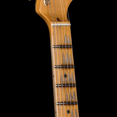 Fender Custom Shop Limited Edition 1957 Stratocaster Relic/Closet Classic Hardware - Gold Sparkle #81652 image 14