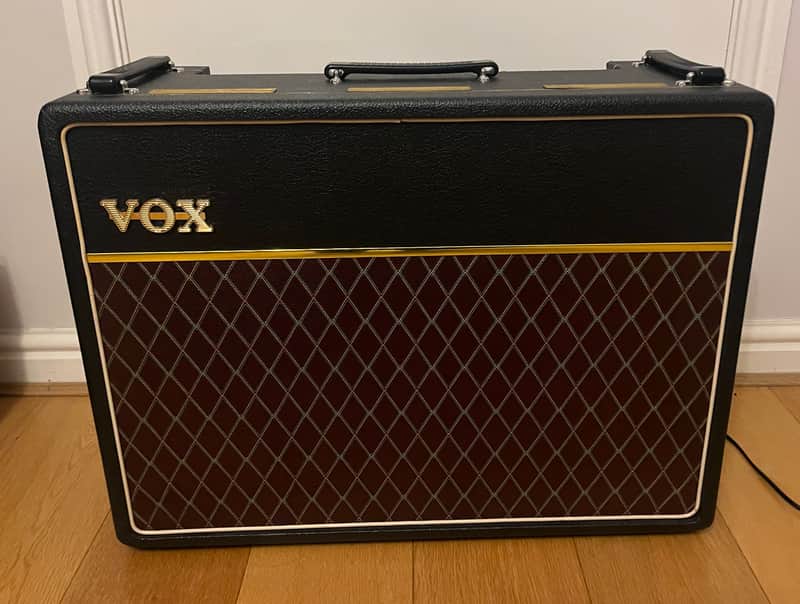 1962 Vox AC-30/6 Twin Top Boost 3-Channel 30-Watt 2x12" Guitar Combo 1962 - Black image 1