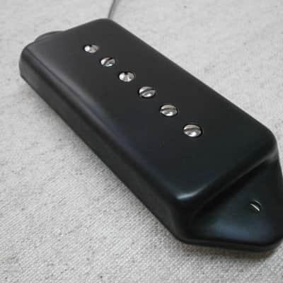 Q pickups DOG EAR P90 Pickup 1pc Bridge or Neck BLACK/CHROME/NICKEL/RAW NICKEL Casino Riviera Wildcat ES-330 Gibson Epiphone 50s 60s image 10