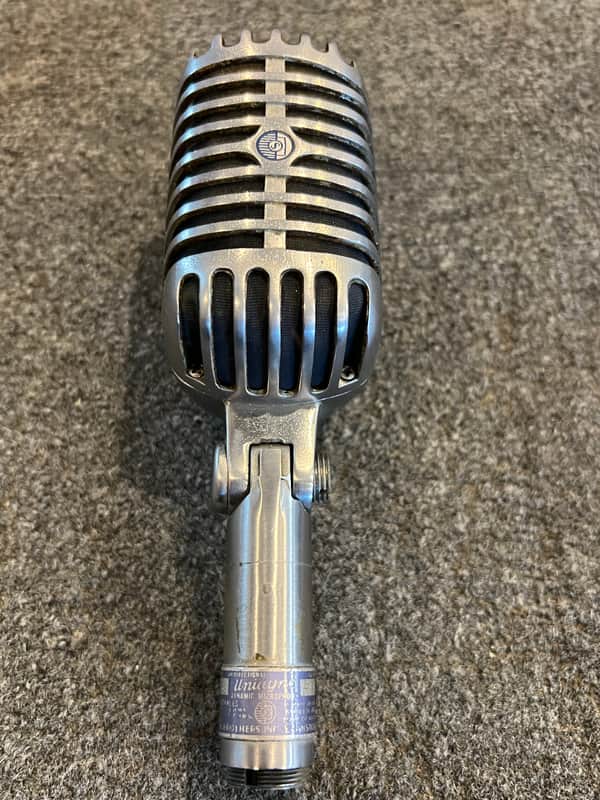 Shure 55S Unidyne Microphone 1950's - Metal image 1