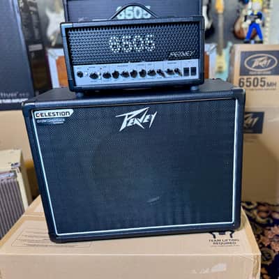 Peavey Amp Stack 6505 MH & 112- 6 1x12” Cab 2025 - Black image 6