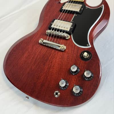 Gibson Custom 1961 Les Paul SG Standard Reissue Stop Bar, VOS, Cherry Red, w/HSC image 9