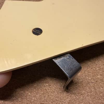 Gibson Vintage Les Paul P-90 Pickguard 1953 Cream w/bracket + screws- Fits 1954 1955 1956 image 7