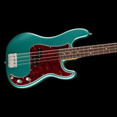 Demo - Fender American Professional Classic Precision Bass Faded Sherwood Green Metallic with Gig Bag - Serial # US25060420 image 3