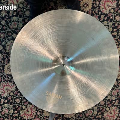 Rare Sabian Paragon Neil Peart 24" Factory Prototype Heavy Ride Cymbal - 3784g image 7