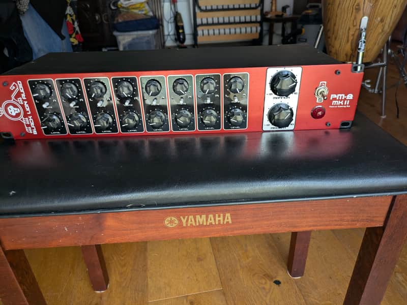 Black Lion Audio PM-8 MKII Passive Summing Mixer 2010s - Red and Black image 1