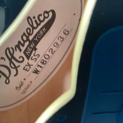 D'Angelico EX-SS Semi-Hollow Electric Guitar image 5