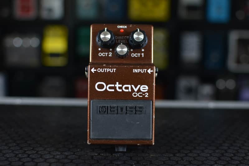 Boss OC-2 Octave (Silver Label) 1997 - 2005 - Brown image 1