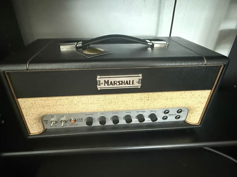 Marshall Studio JTM ST20H "MK II" 20-Watt Guitar Amp Head 2023 - Present - Black image 1