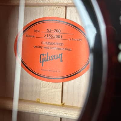 Gibson SJ-200 Standard 2025 Acoustic-Electric Guitar Tri-burst w/ OHSC image 12