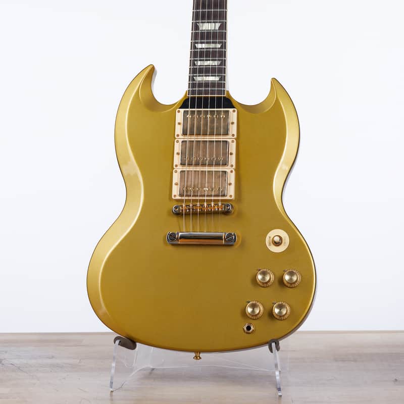 Gibson SG Standard 3- Pickup, Double Gold | Custom Shop Demo image 1