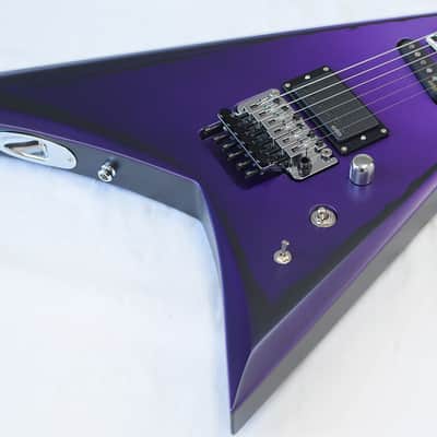 ESP E-II Alexi Ripped Sawtooth Purple Fade image 9