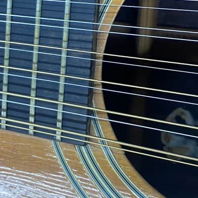 Guild G-312 12-String Acoustic Guitar 1975 - Natural image 11