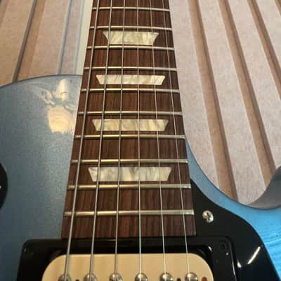 Gibson Les Paul Studio Deluxe II 2012 - Pelham Blue RARE CLOSET FIND image 5