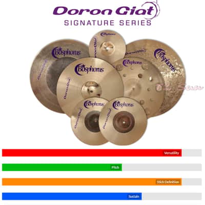 Bosphorus Cymbals Doron Giat Signature Series 14" Heavy Hi-Hat image 3