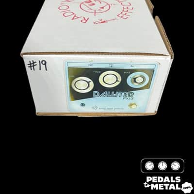 Radio Wave Effects Dalliter Fuzz Pedal - Blue face X13222 image 2
