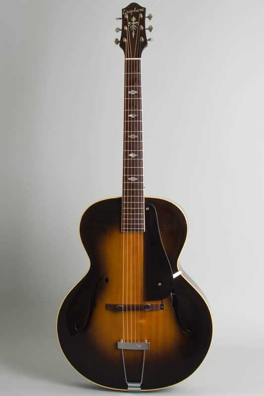 Epiphone  Triumph Arch Top Acoustic Guitar (1935), ser. #8215, hard shell case. image 1