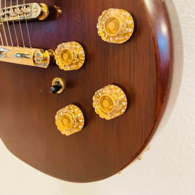 Hondo II H-1020 Les Paul “The Paul” Style Single Cut 1980’s Walnut image 9