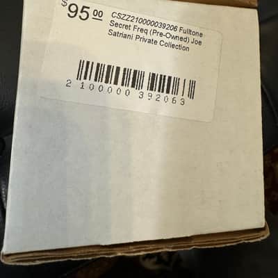 Fulltone Secret Freq - Joe Satriani Privately Owned Pedal image 2