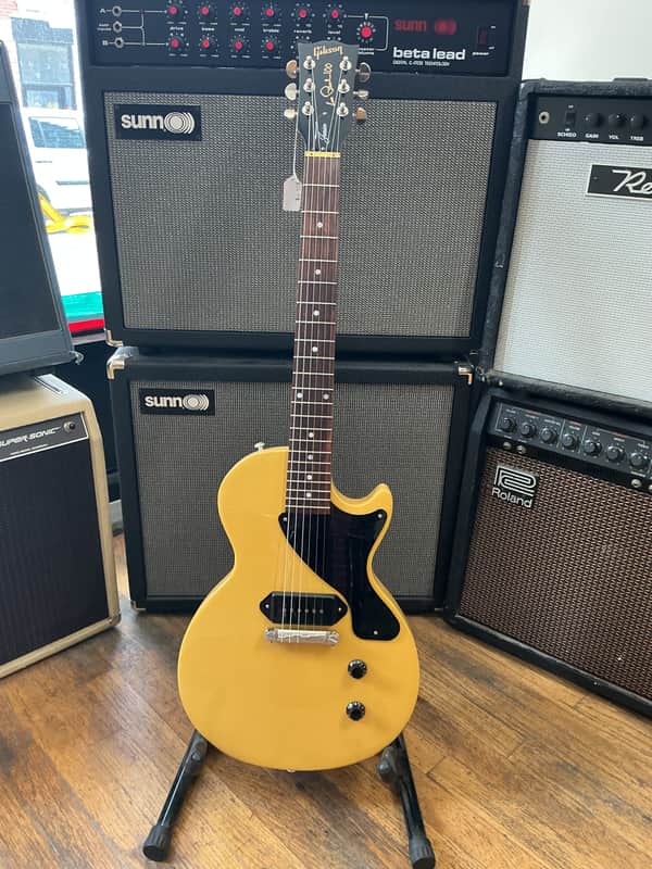 Gibson Les Paul Junior 100th Anniversary TV Yellow Solid Body Electric Guitar image 1