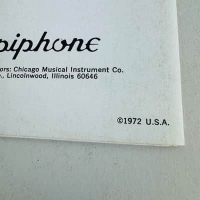Epiphone “Stay Tuned” Foldout Catalog 1972 image 3