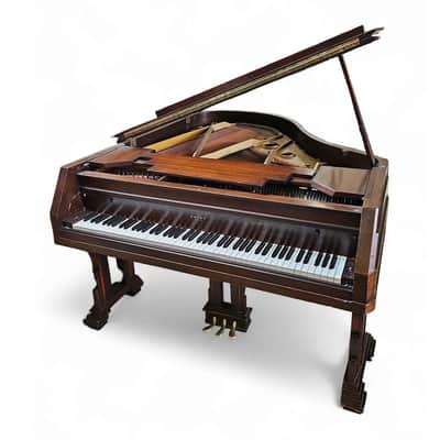 Estey Art Deco walnut 5'3 Baby Grand Piano image 1
