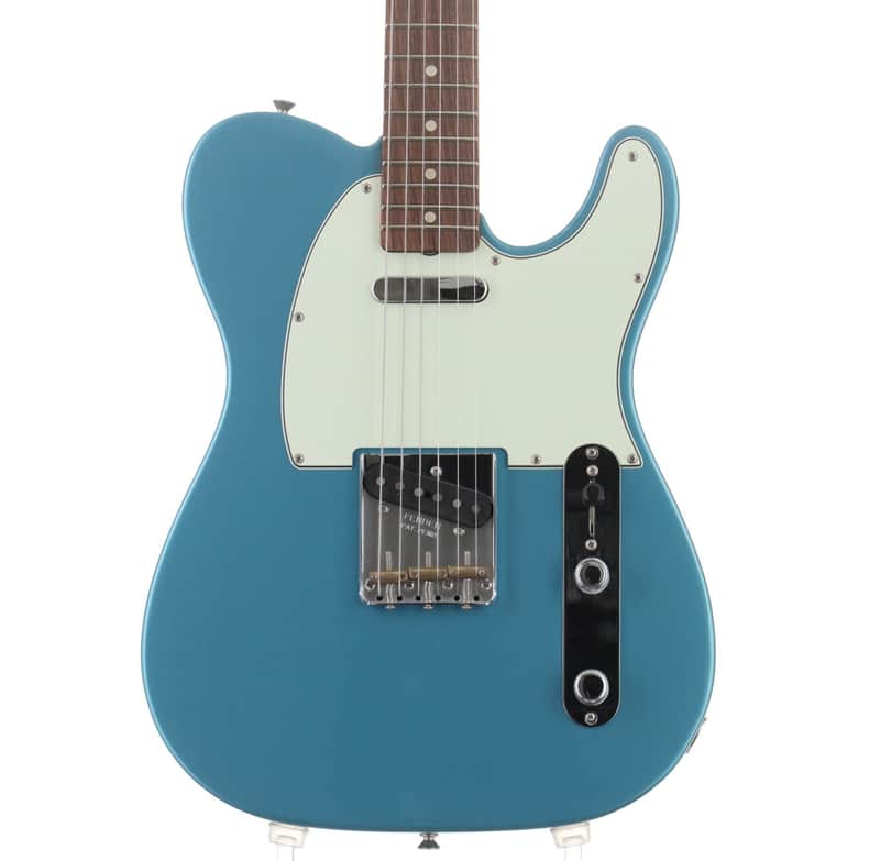 FENDER MEXICO Vintera '60s Telecaster with Modified Pau Ferro Fingerboard, Lake Placid Blue [MX22182338] (08/14)