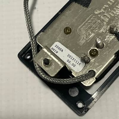 2012 Model USA Seymour Duncan SH1N Black Neck Humbucker Guitar Pickup 7k image 5